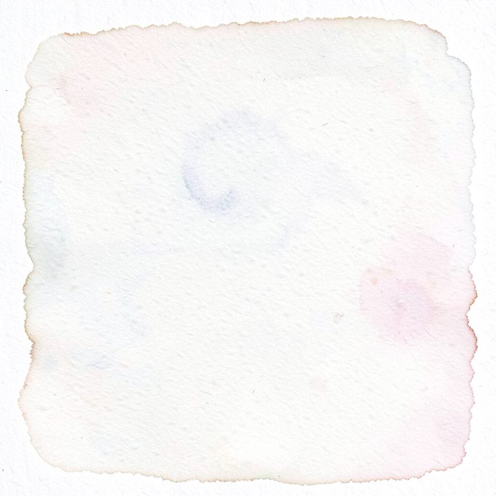 Soft watercolour banner in deep burgundy, black and white with pale pink washes, calm and editorial in mood